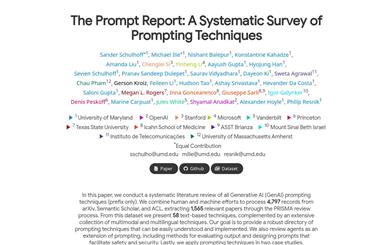 The Prompt Report