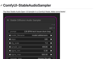 ComfyUI-StableAudioSampler