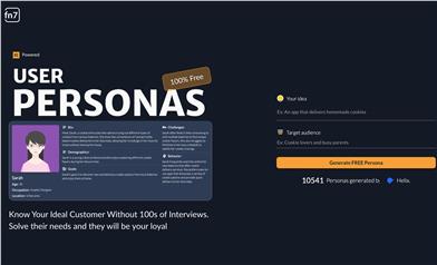 Helix Free User Persona Generator