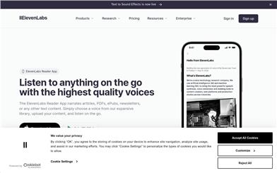 ElevenLabs Reader