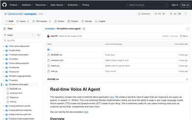 Real-time Voice AI Agent