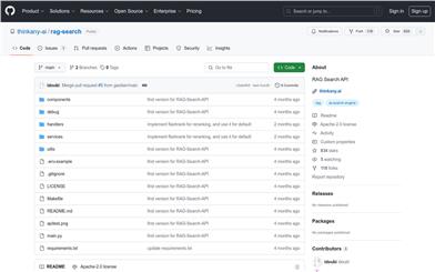 RAG Search API