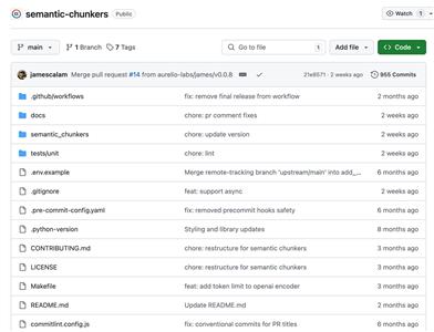 Semantic Chunkers