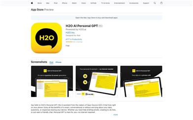 H2O AI Personal GPT