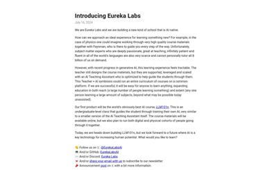 Eureka Labs