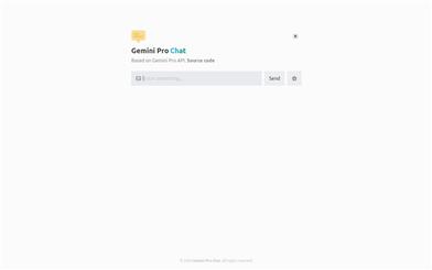 Gemini Pro Chat