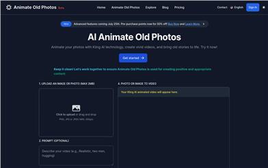 Animate Old Photos