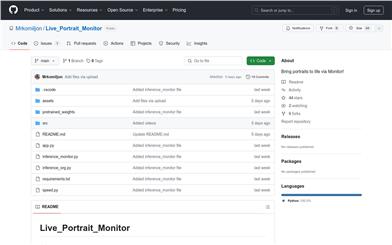 Live_Portrait_Monitor