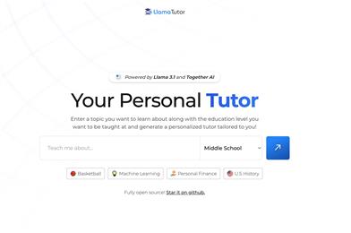 Llama Tutor