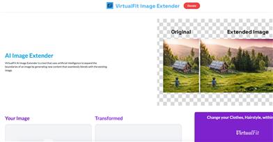 Free AI Image Extender