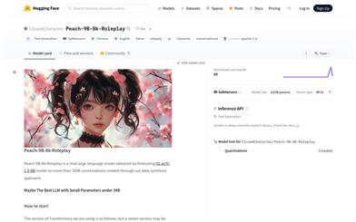 Peach-9B-8k-Roleplay