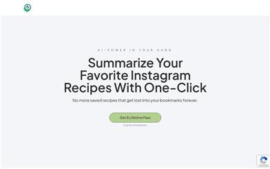 Recipe Reel