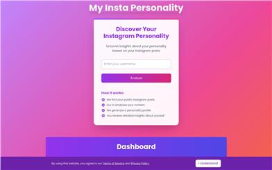 My Insta Personality