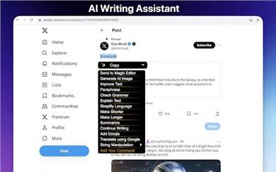 MagicTool: AI Writer, Grammar, ChatGPT & more