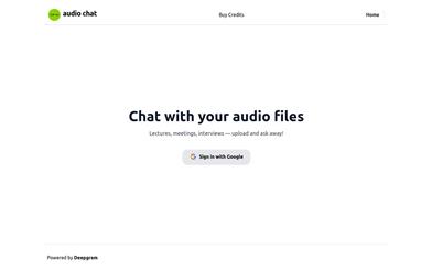 Audio Chat