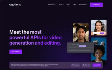 Captions API