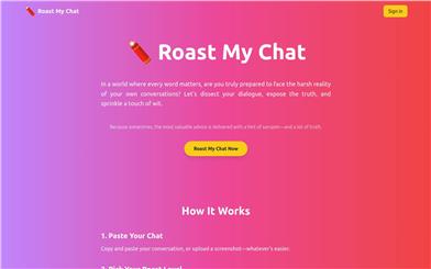 Roast My Chat