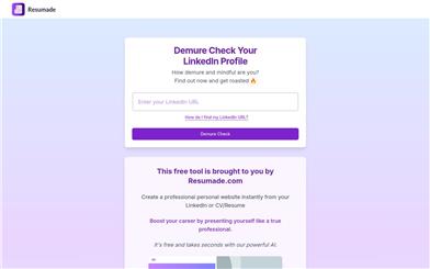 Demure Check