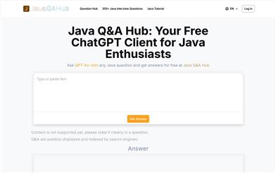 Java Q&A Hub
