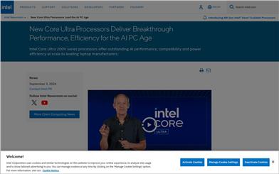 Intel? Core? Ultra 200V Series Processors