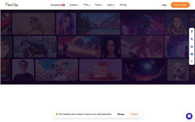 FlexClip AI Image to Image Generator