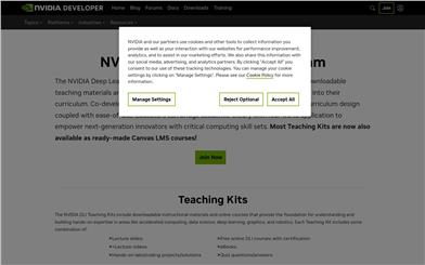 NVIDIA DLI Teaching Kits
