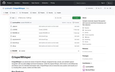 CrisperWhisper