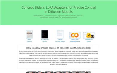 Concept Sliders