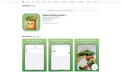 Kitchen & Pantry Tracker