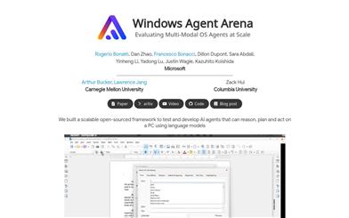 Windows Agent Arena