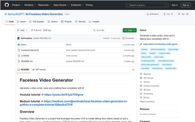 AI-Faceless-Video-Generator