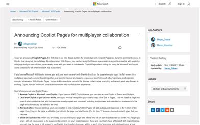 Copilot Pages
