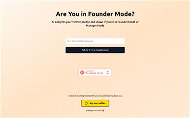Founder Mode チェッカー