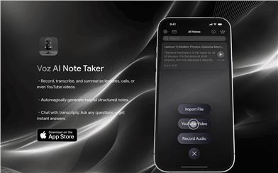 Voz AI Note Taker