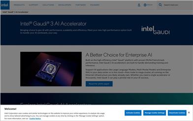 Intel Gaudi 3 AIアクセラレータ