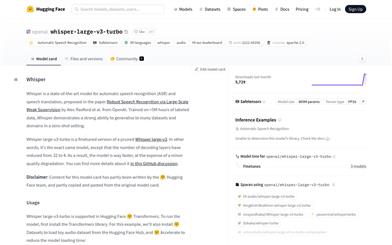 Whisper large-v3-turbo