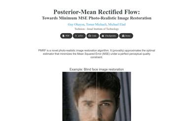 Posterior-Mean Rectified Flow