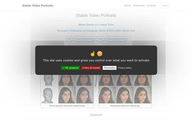 Stable Video Portraits