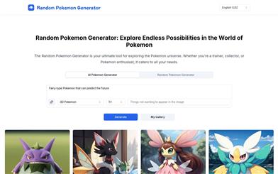 Random Pokemon Generator