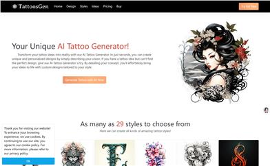 AI Tattoo Generator