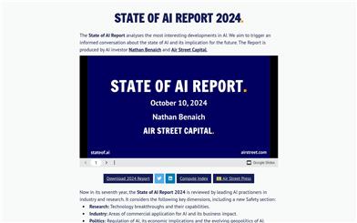 State of AI Report 2024