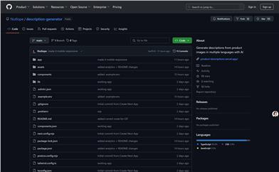 Product Description Generator