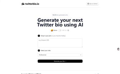 twitterbio.io