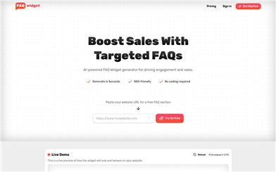 FAQWidget