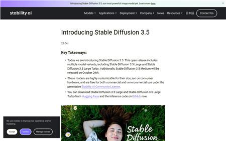 Stable Diffusion 3.5