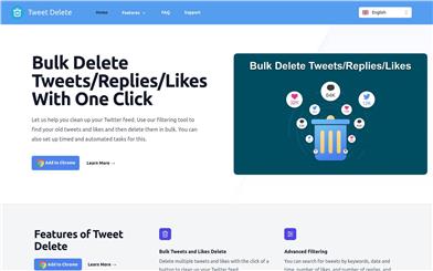 Tweet Delete