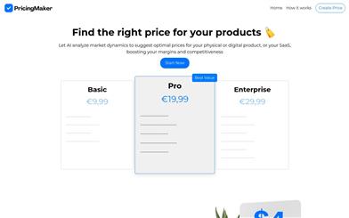 Pricing Maker