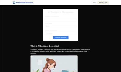 AI Sentence Generator