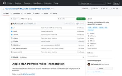 MLX-Auto-Subtitled-Video-Generator
