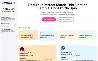VoteGPT - Your Election Assistant
